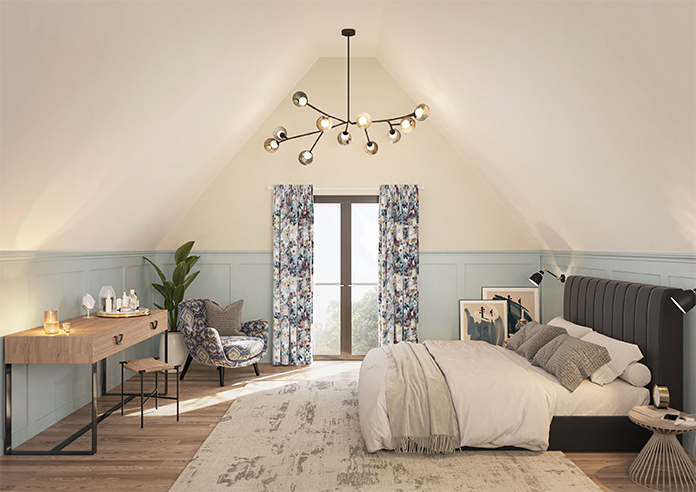 Philippa, Petrol - Made to Measure Curtains - Image 13